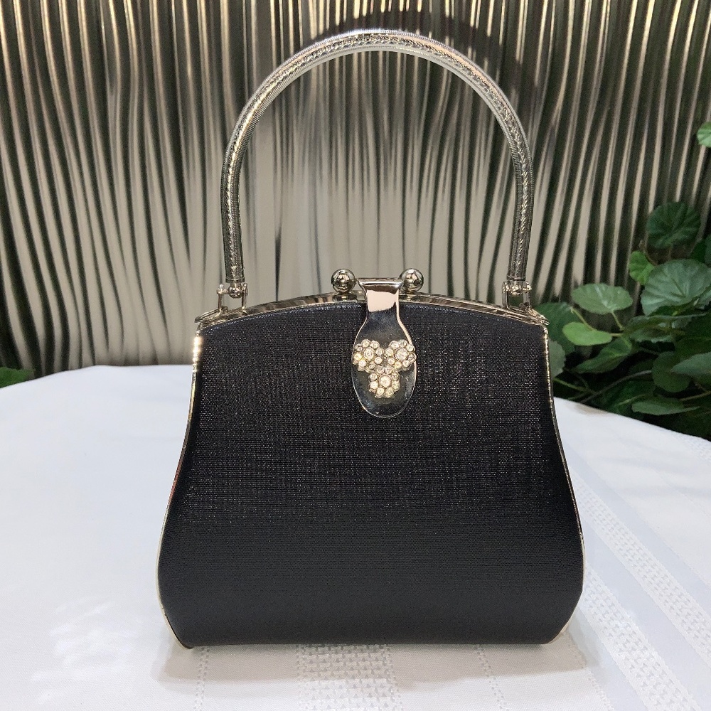 Black evening little purse.